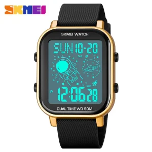 compressed_1758799576001 SKMEI 1971 Dual Time Digital Watch-Gold Black