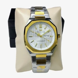 compressed_1759926216968 SUCCESS-WAY-L220 Wrist Watch For Men-Silver Golden Mixed Color
