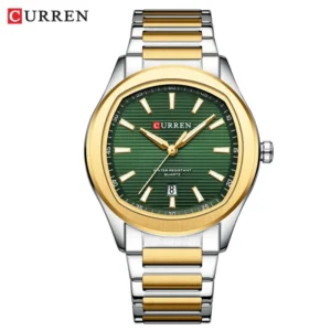 CURREN 8474 High Quality Waterproof Stainless Steel Elegant Mens Watch