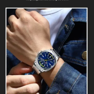 CURREN-8455 Timezan (8) CURREN 8455 Waterproof Stainless Steel Fashion Mens Watch
