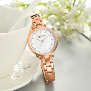 CURREN 9054 High Quality Waterproof Watch for Ladies